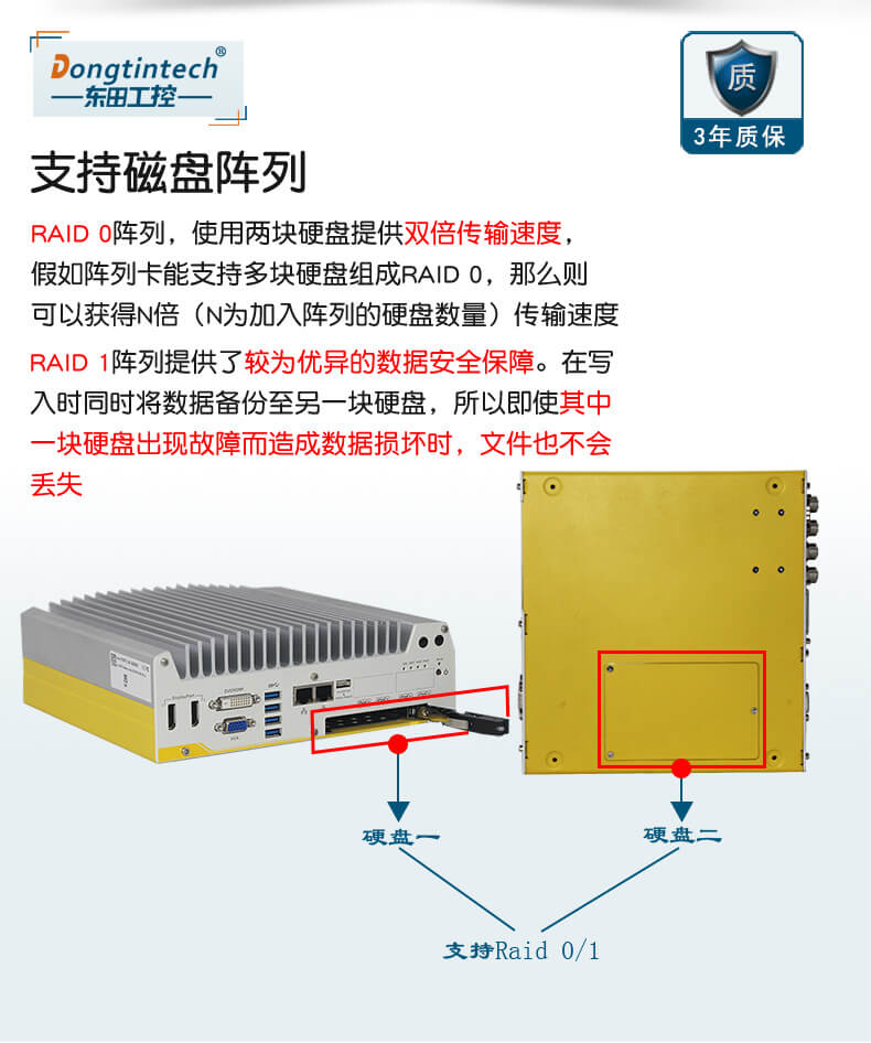 車載工控電腦,東田無風(fēng)扇工控機
