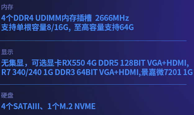 COM：8個COM口(2個RS232，2個RS232/422/4854個RS232(內(nèi)部引出))  　　USB:13個USB接口(4個USB2.0、4個USB3.2，2個USB3.0(可選內(nèi)部引出)3個USB2.0(內(nèi)部引出))  　　尺寸：320*331*180mm